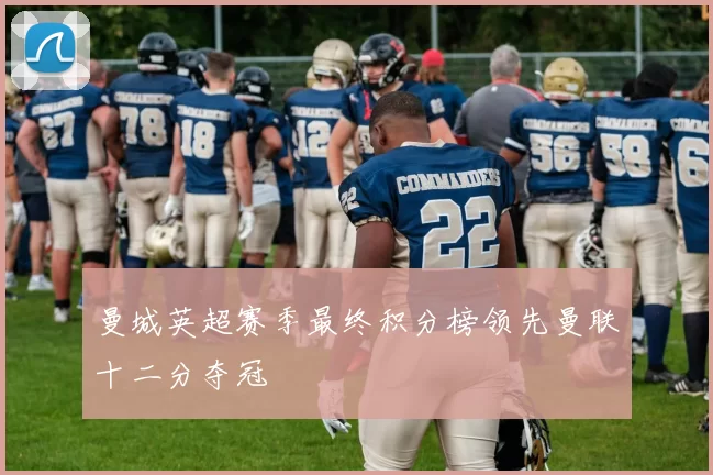 曼城英超赛季最终积分榜领先曼联十二分夺冠